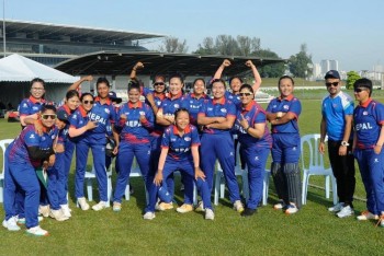 हङकङविरुद्धको खेलमा नेपाल विजयी
